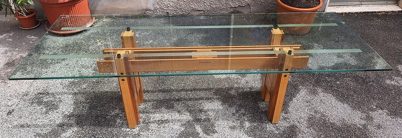 Tavolo Cangrande di Flavio Poli per Bernini, anni '60 2