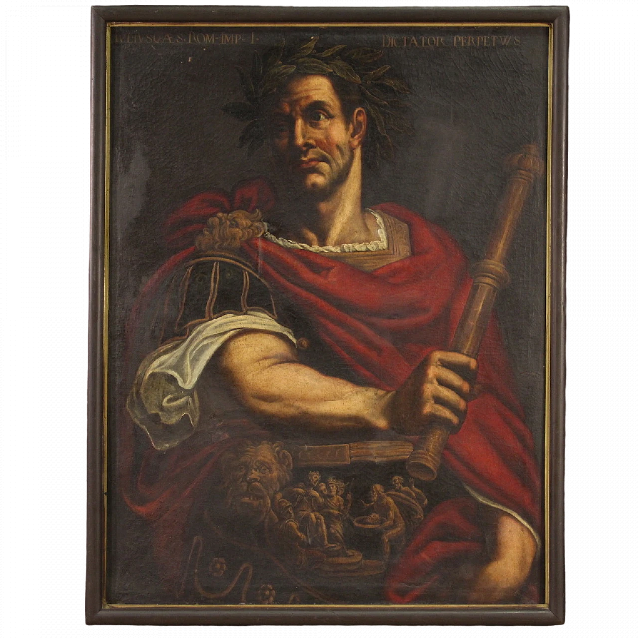 Julius Caesar, oil on canvas, 17th century 16
