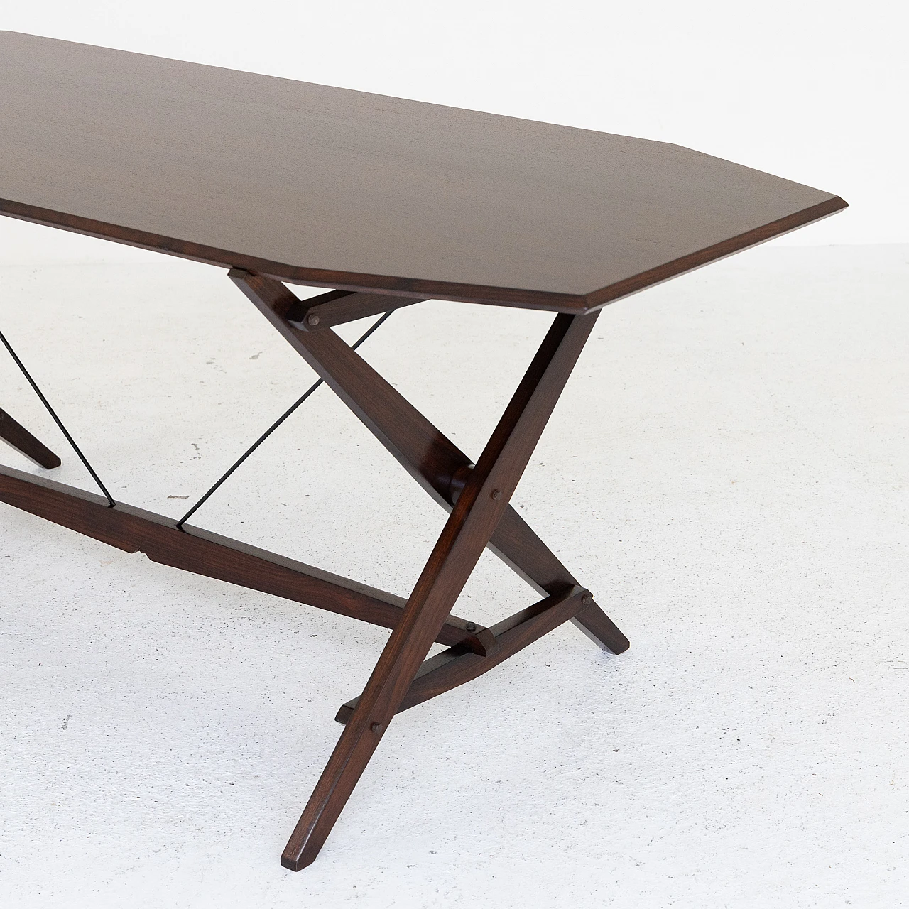 LT2 Cavalletto table by Franco Albini for Poggi, 1950s 3