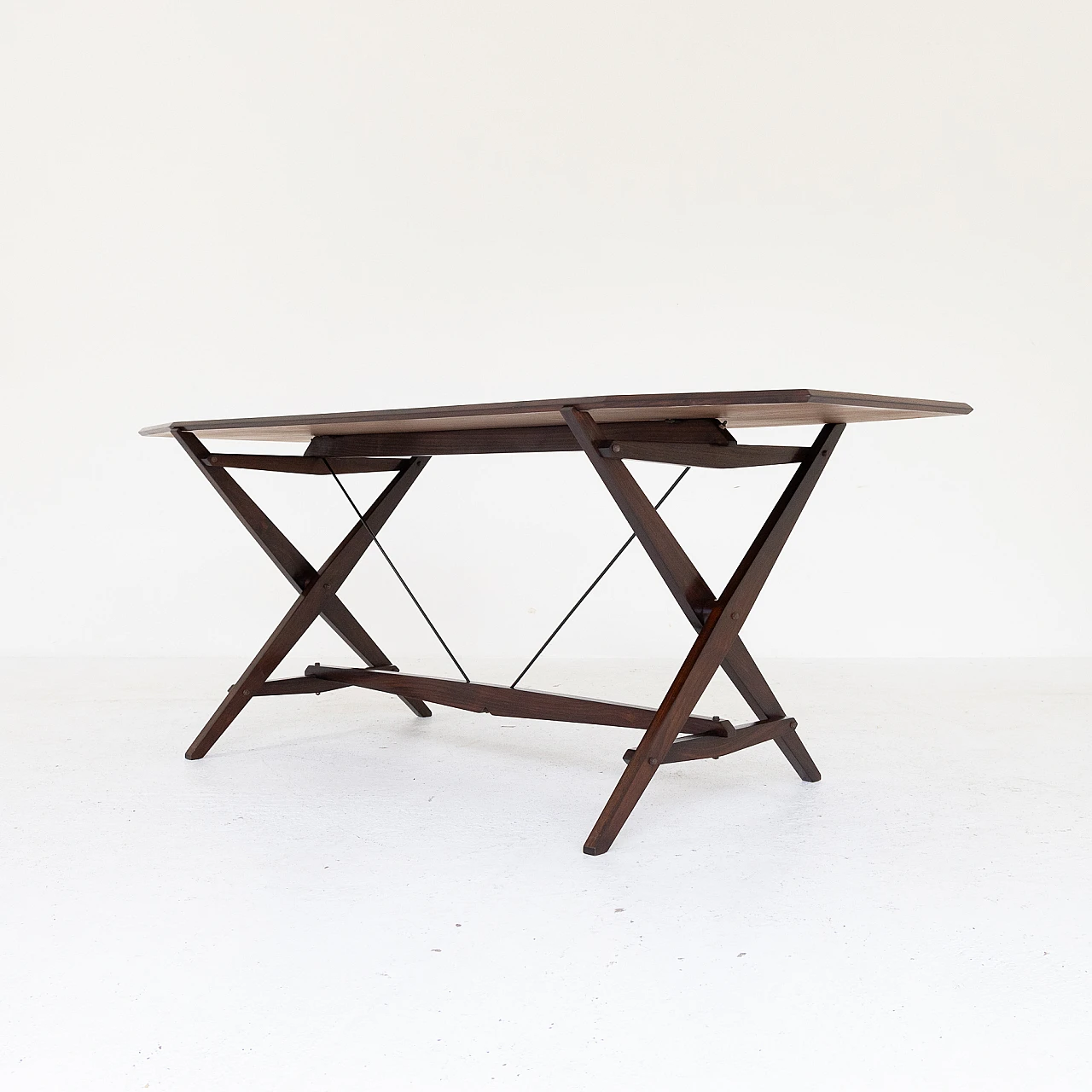 LT2 Cavalletto table by Franco Albini for Poggi, 1950s 4