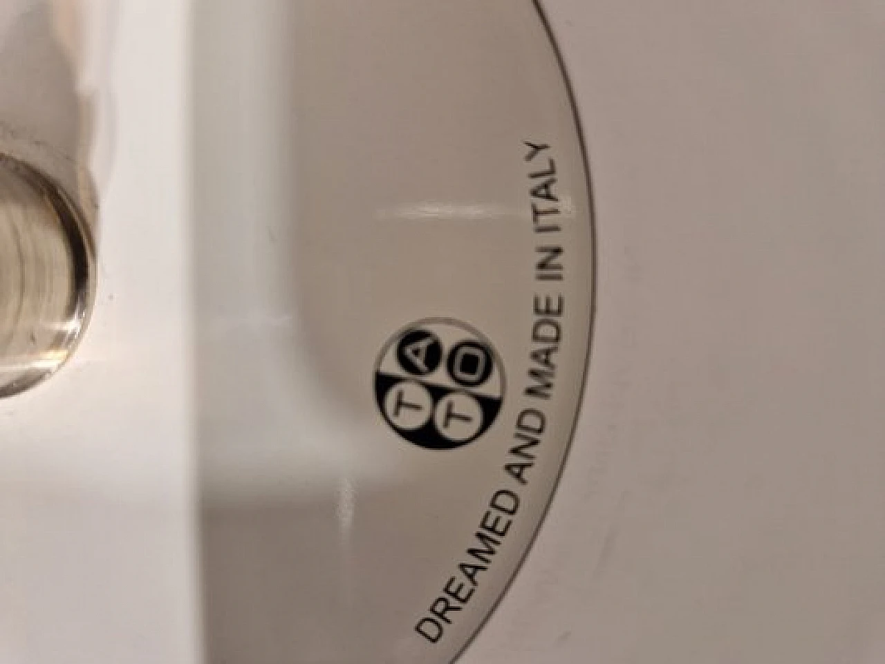 Iron & brass table lamp by G. & G. Guarnieri for Tato, 2000s 2