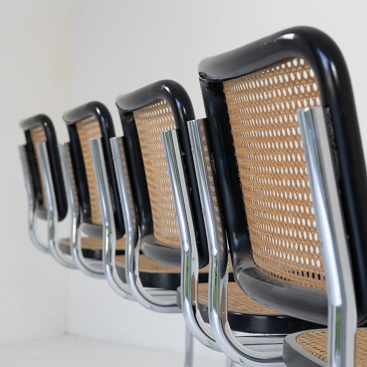 4 Sedie Cesca di M. Breuer per Gavina, anni '70 8