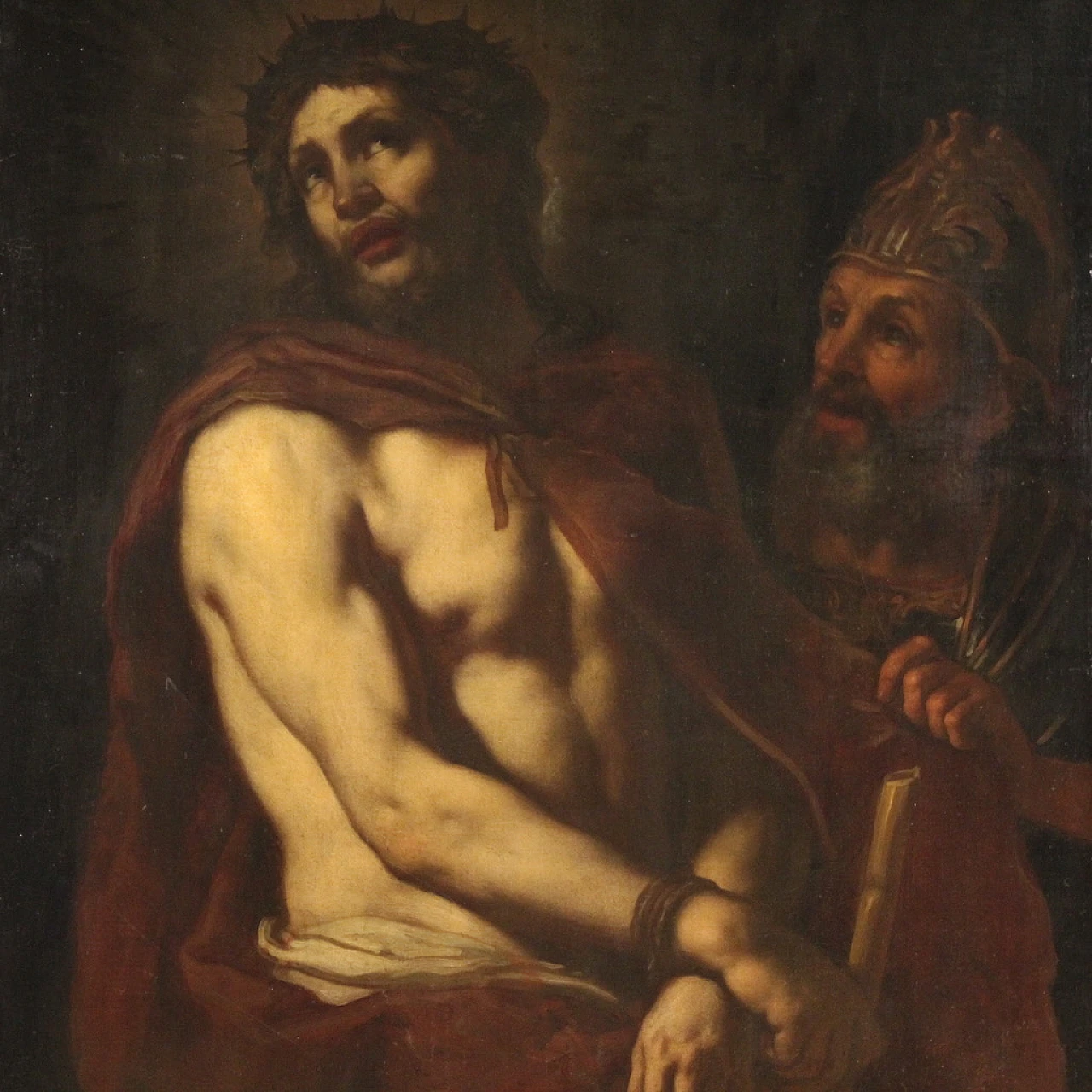 Ecce Homo, dipinto a olio su tela, '600 2