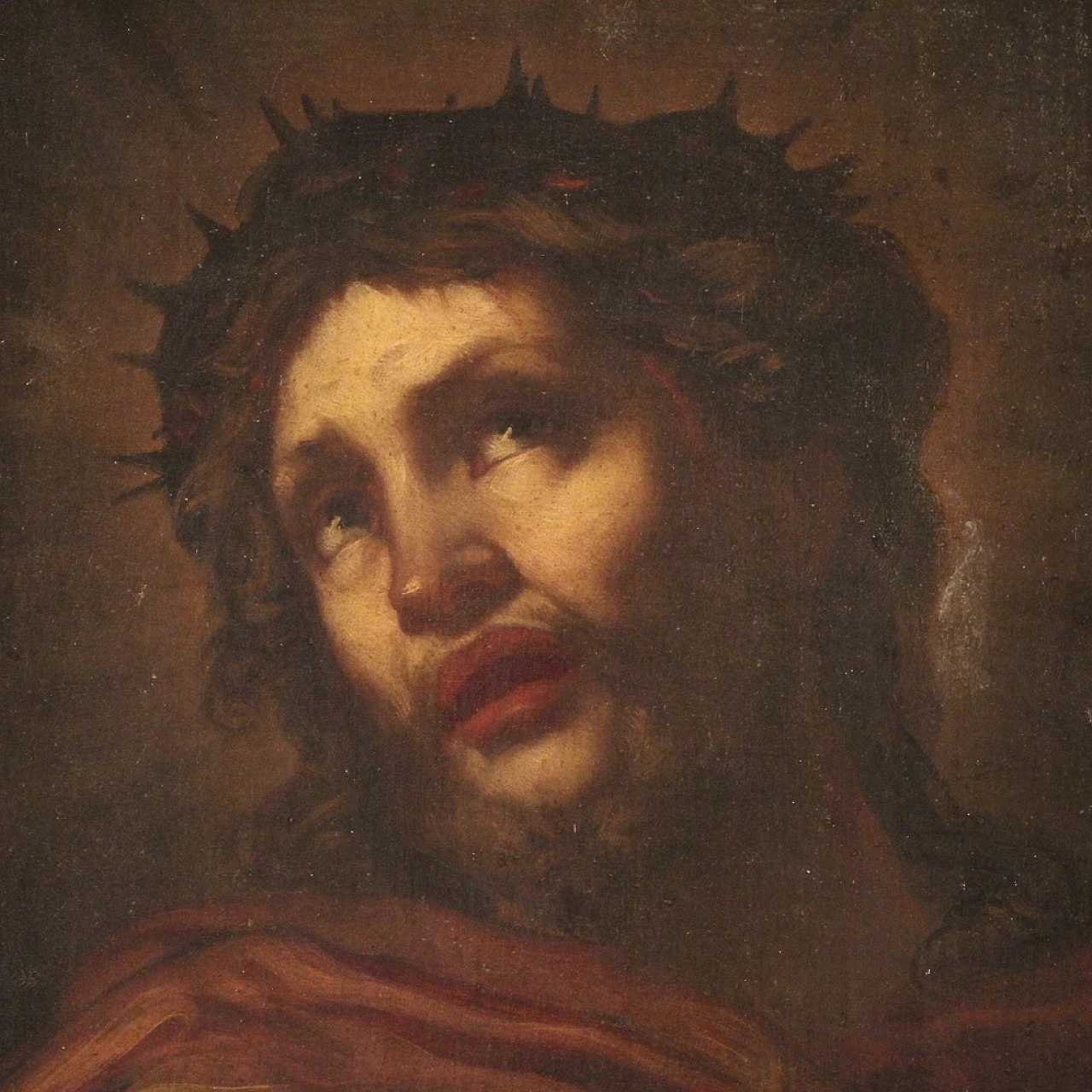 Ecce Homo, dipinto a olio su tela, '600 5