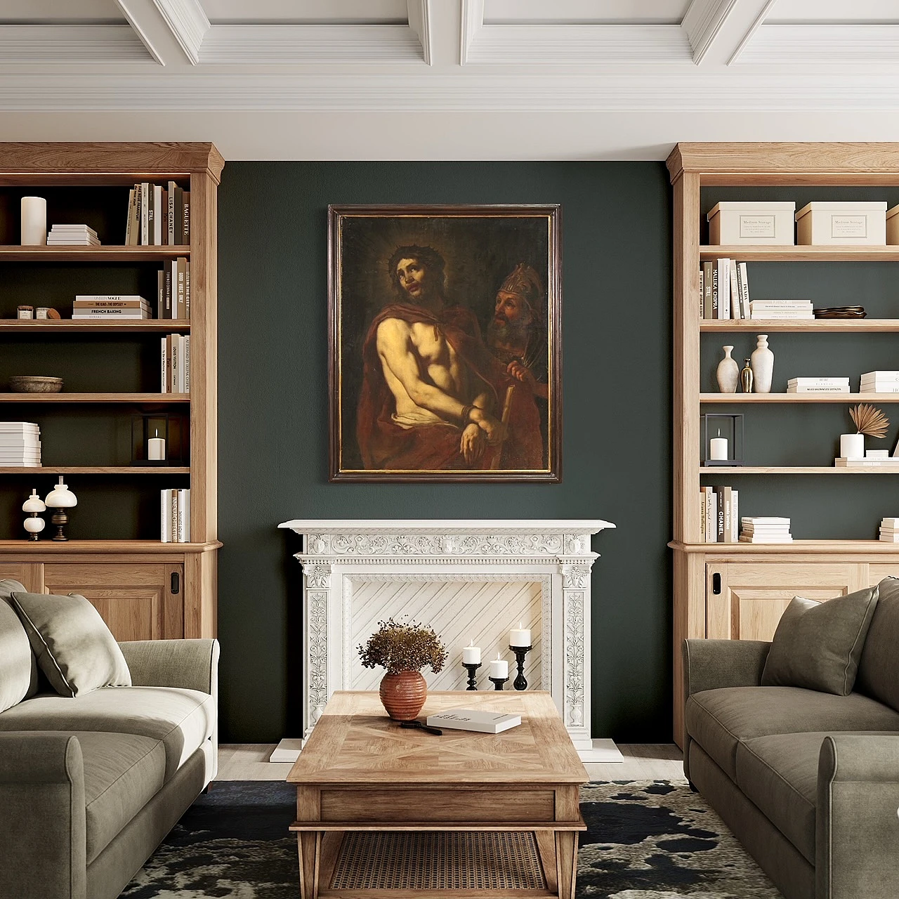 Ecce Homo, dipinto a olio su tela, '600 13