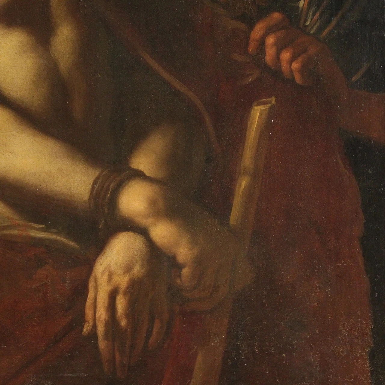 Ecce Homo, dipinto a olio su tela, '600 15