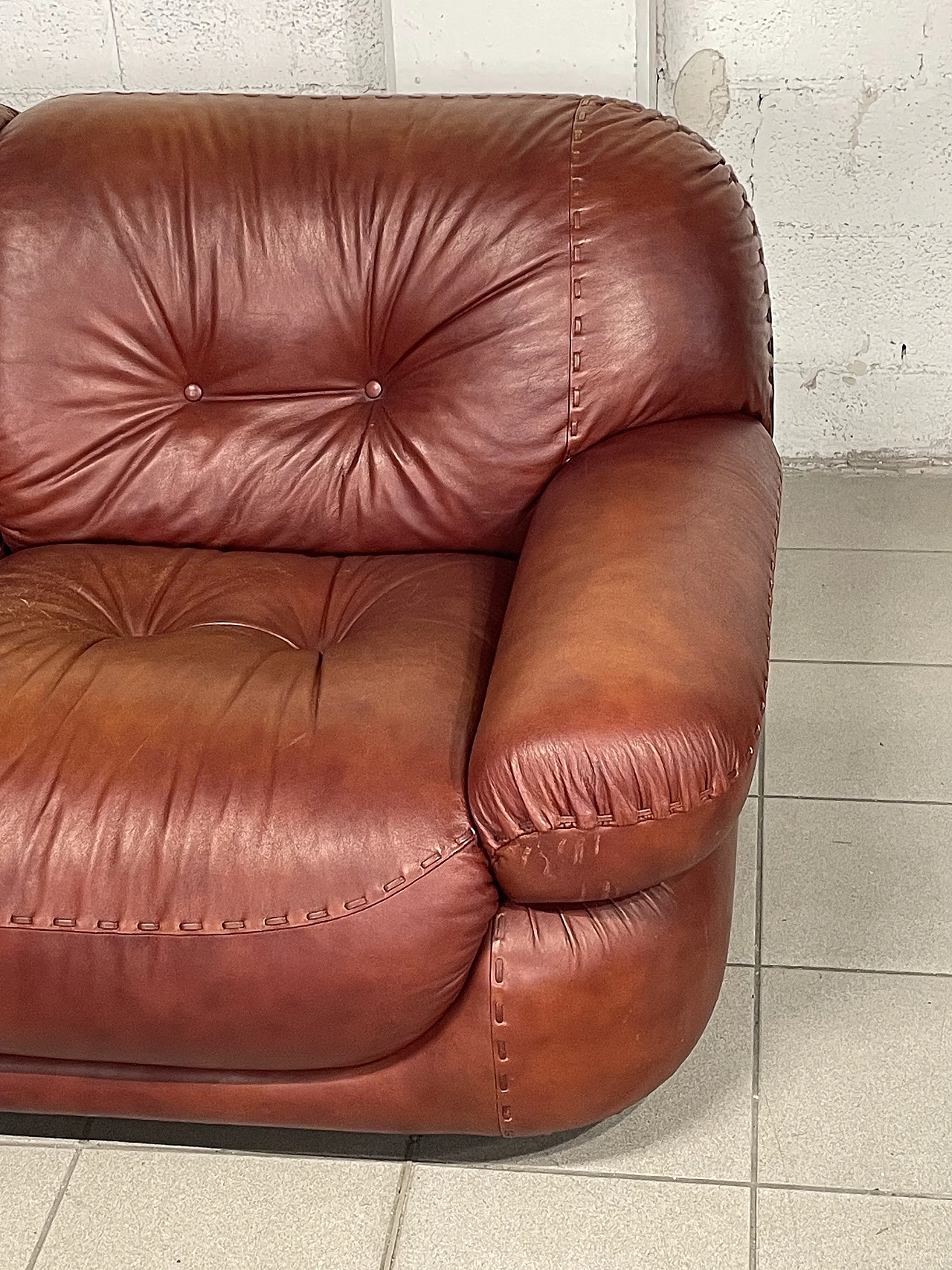 Sapporo two-seater sofa by Mobil Girgi, 1970s 1