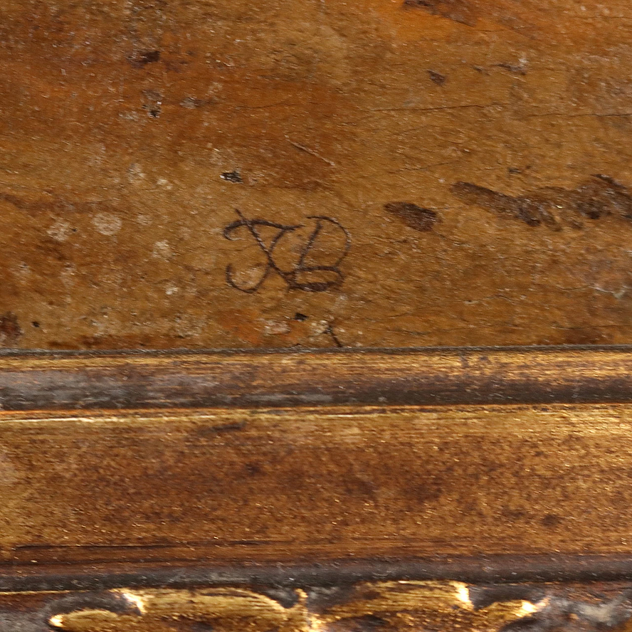 Landscape with milking scene, oil on canvas, second half 17th century 10