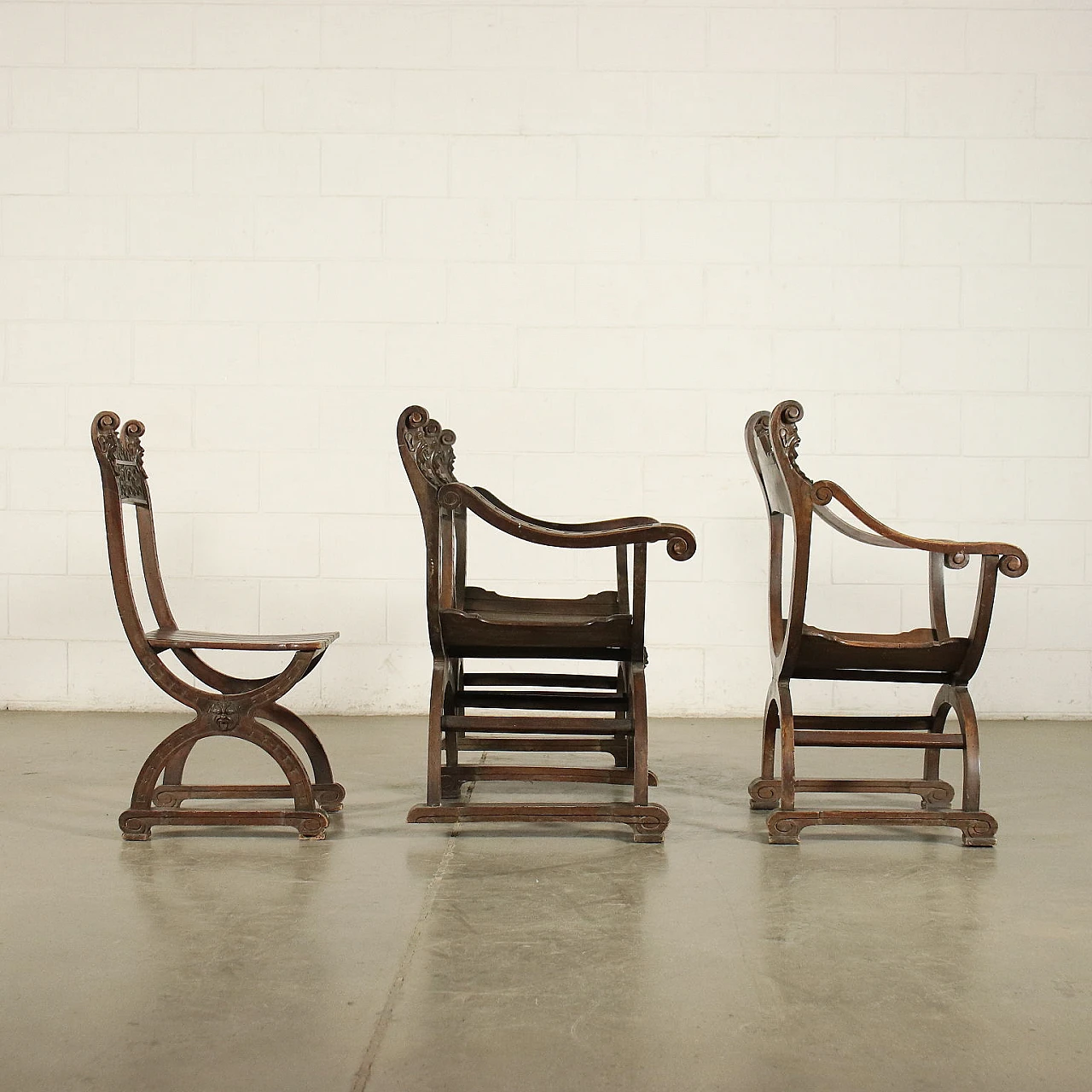 Salottino in stile neorinascimento, inizio '900 3