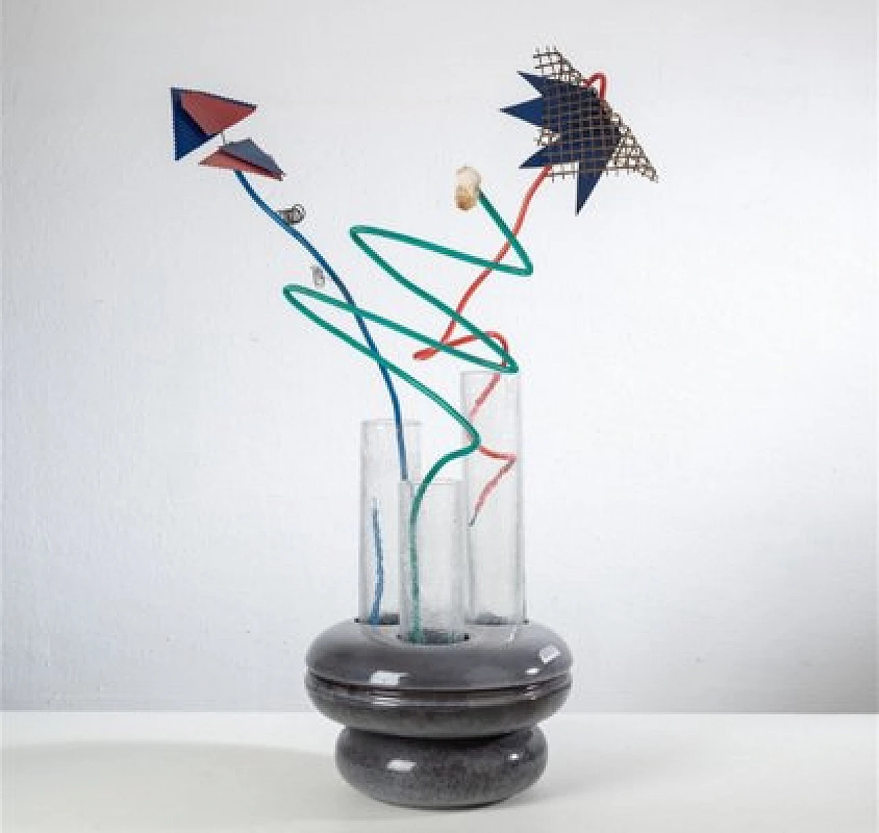 Table Lamp sculpture by Federico Simone for C. Casarte, 1980s 1