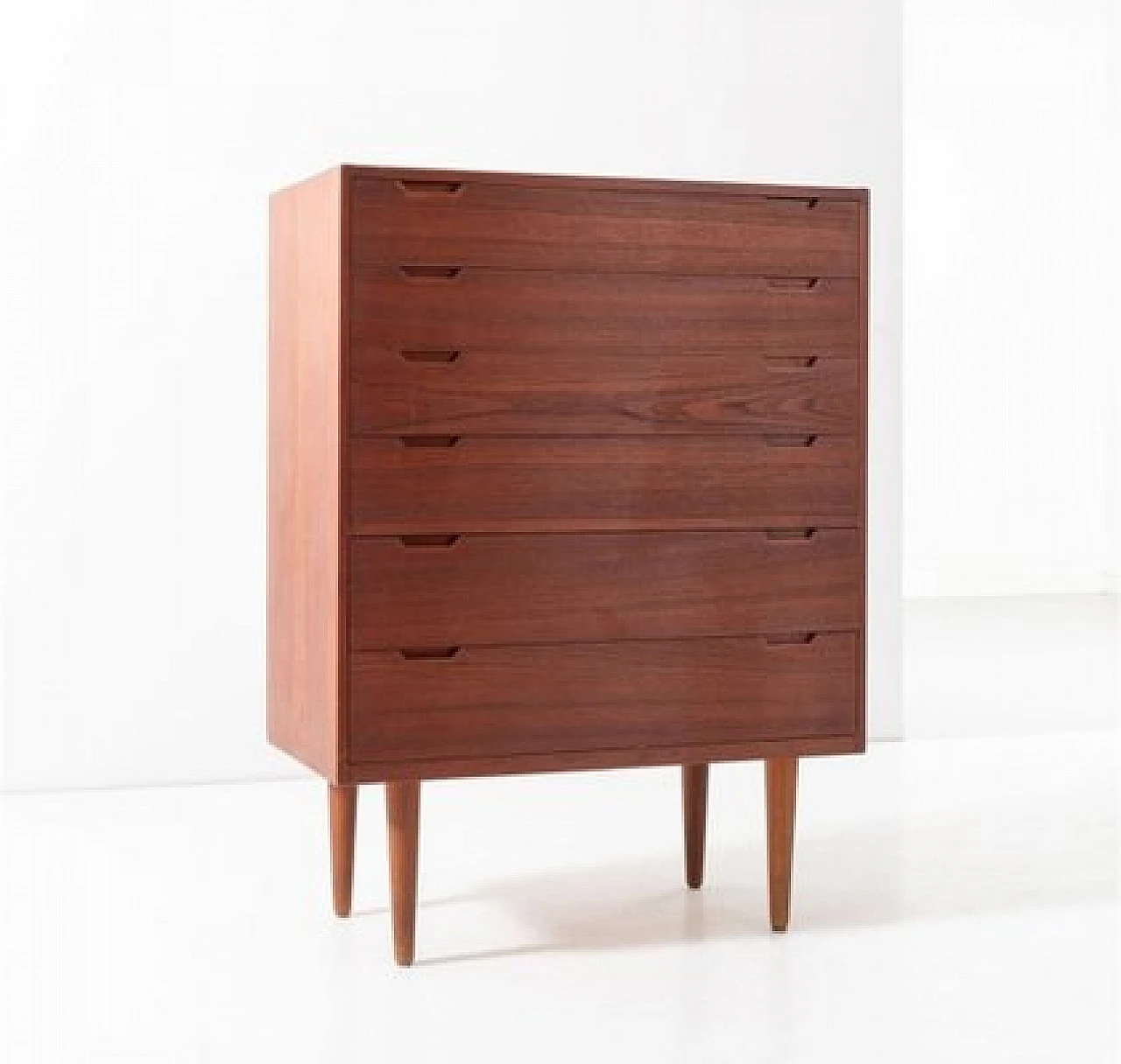 Teak chest of drawers by Svend Langkilde for Langkilde, 1960s 2