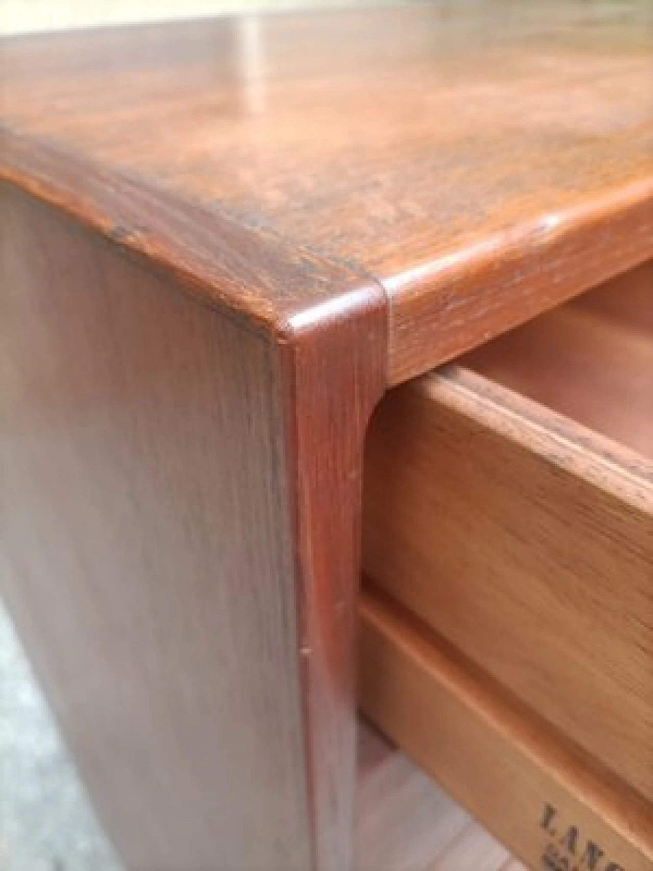 Teak chest of drawers by Svend Langkilde for Langkilde, 1960s 7