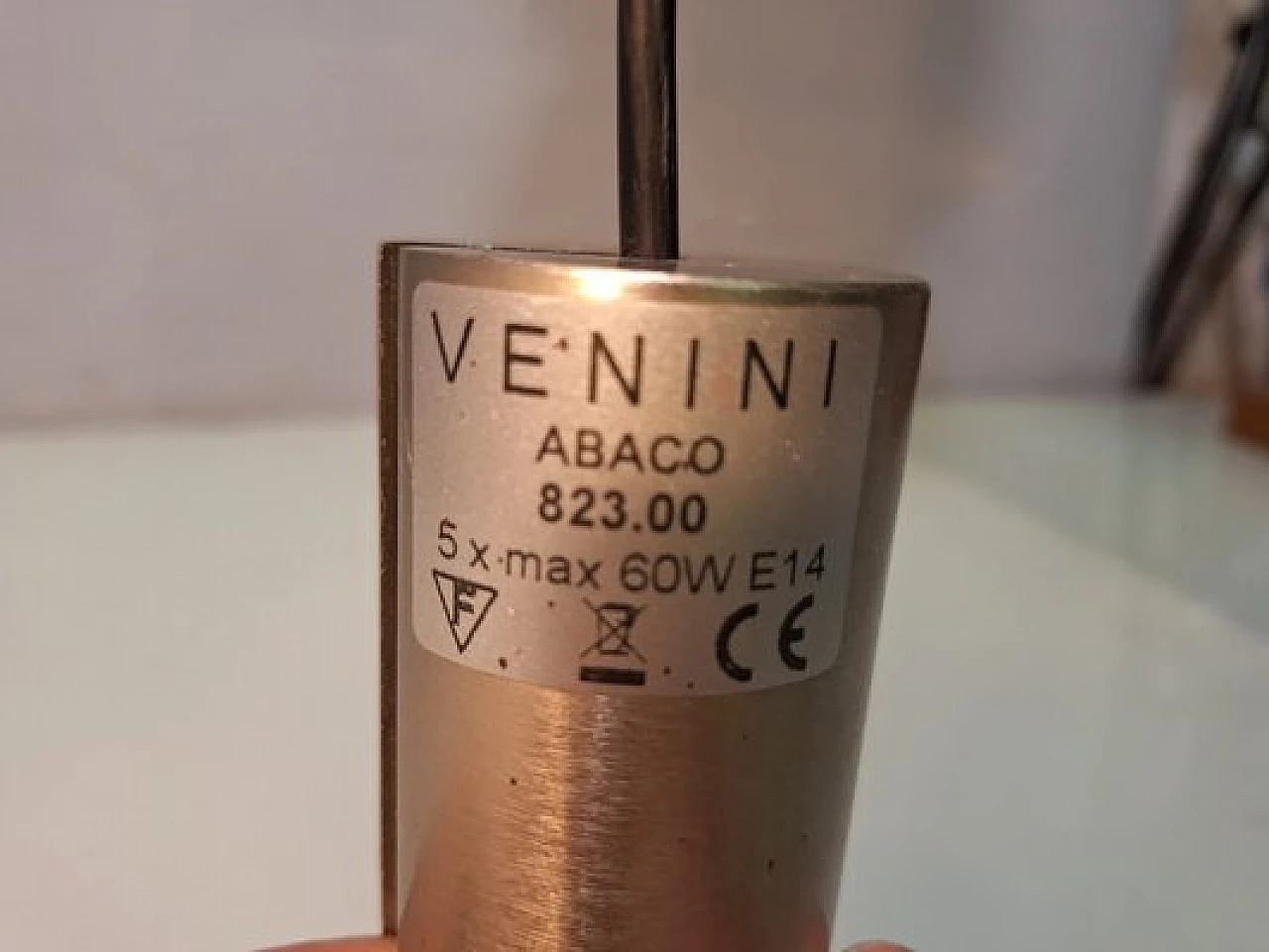 Abaco ceiling lamp by M. Guggisberg & P. Baldwin for Venini, 2000s 13