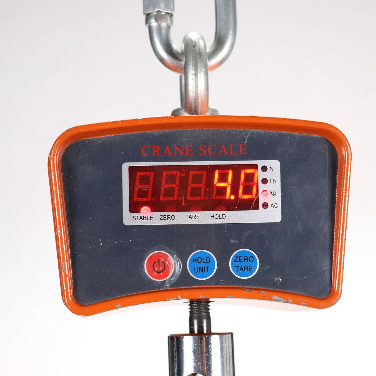 Bohemian glass chandelier with coloured inserts 9