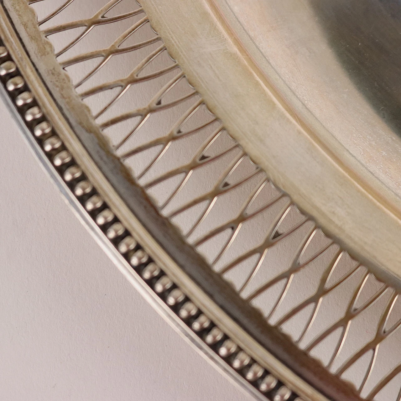 Art Nouveau silver tray, early 20th century 4