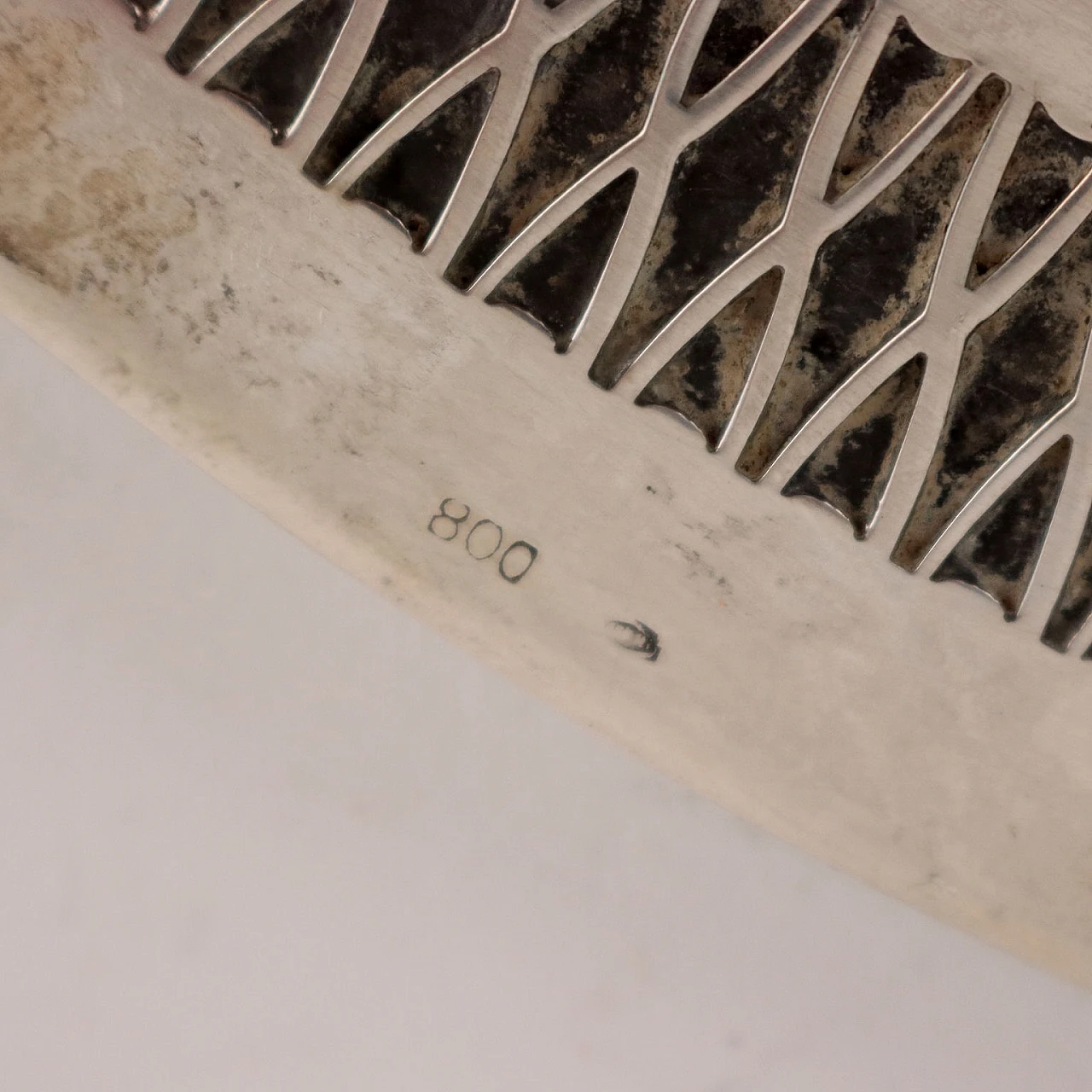 Art Nouveau silver tray, early 20th century 5