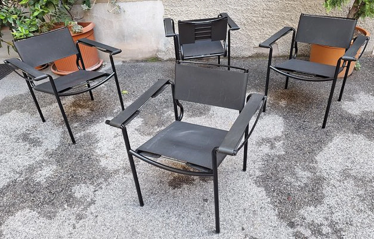 Pair of armchairs by Giandomenico Belotti for Alias, 1980s 1