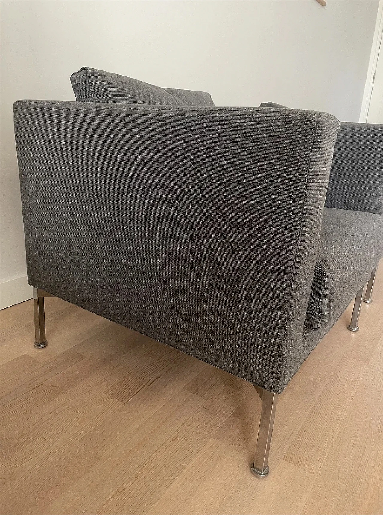 Pair of Box armchairs by Piero Lissoni for Living Divani 5