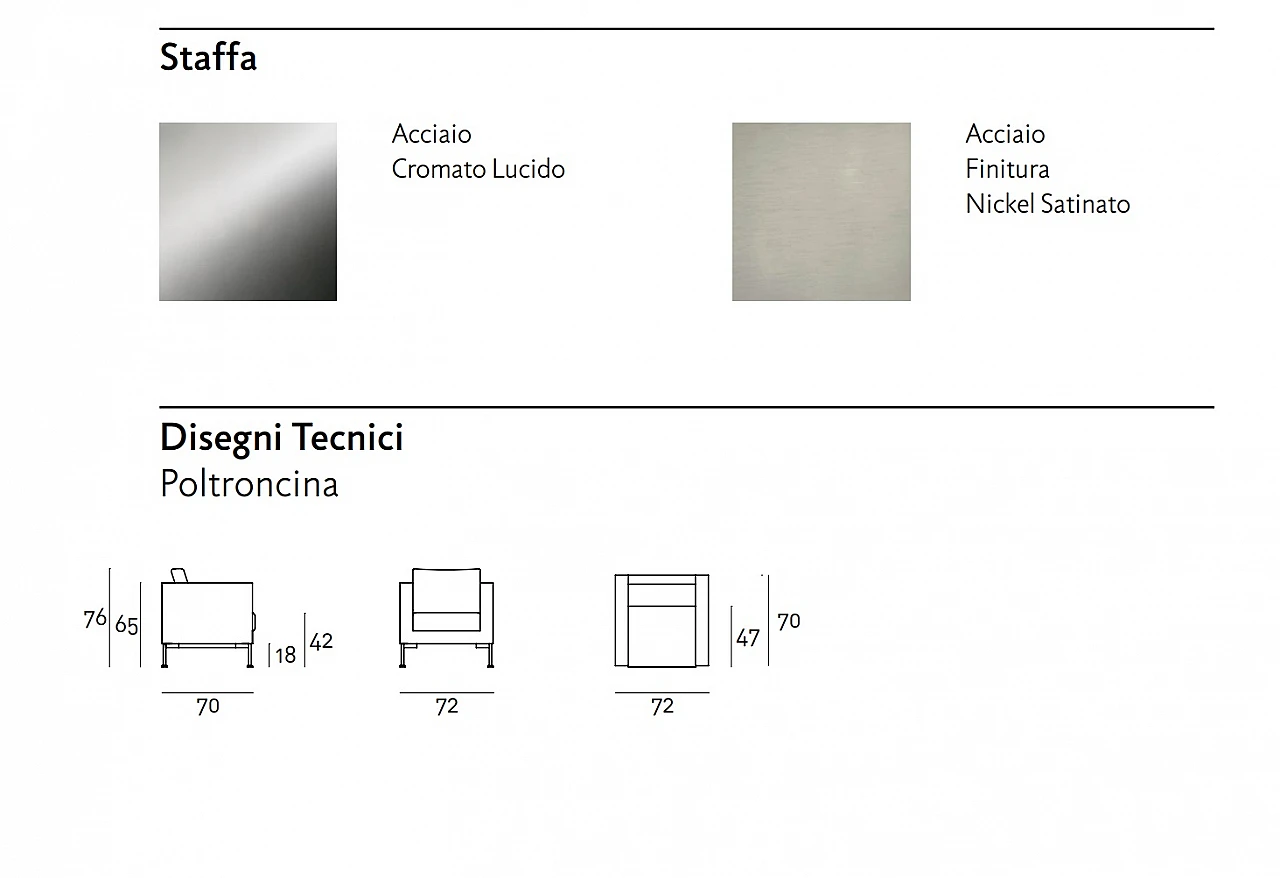 Pair of Box armchairs by Piero Lissoni for Living Divani 14