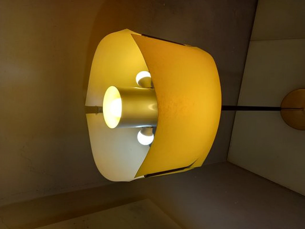 397 Floor lamp in fiberglass by Angelo Ostuni for Oluce, 1960s 9