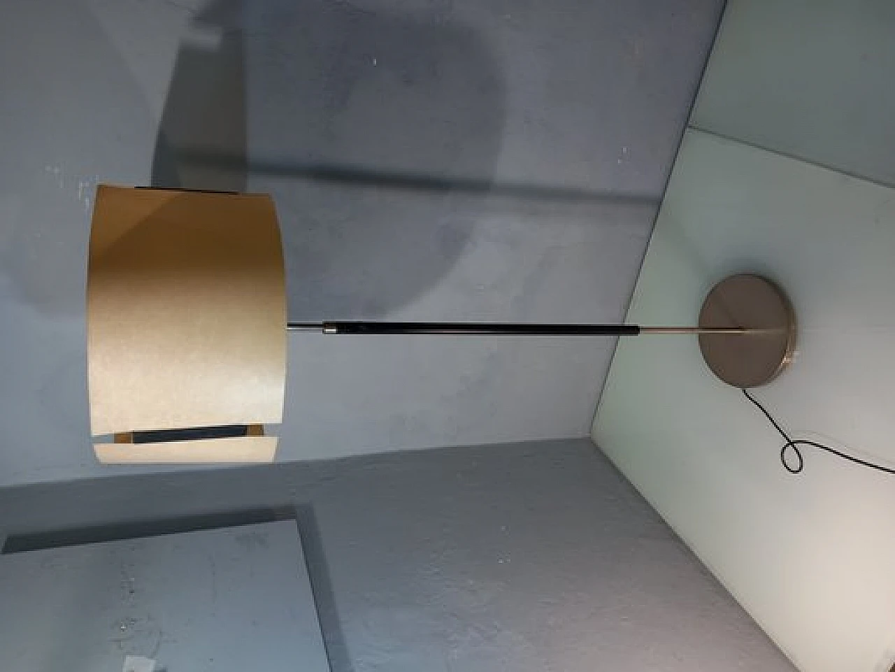 397 Floor lamp in fiberglass by Angelo Ostuni for Oluce, 1960s 12