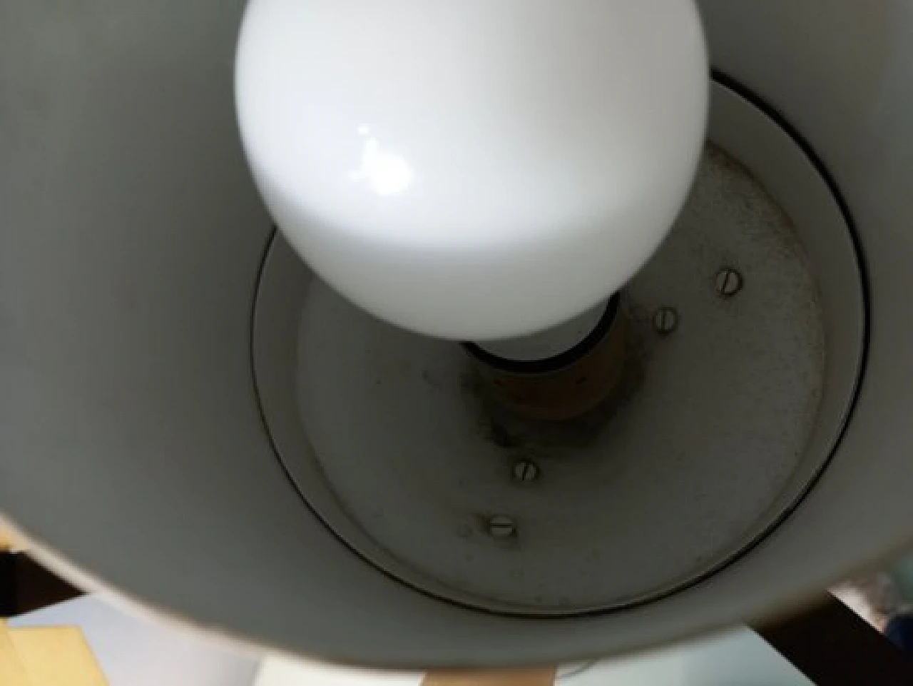 397 Floor lamp in fiberglass by Angelo Ostuni for Oluce, 1960s 18