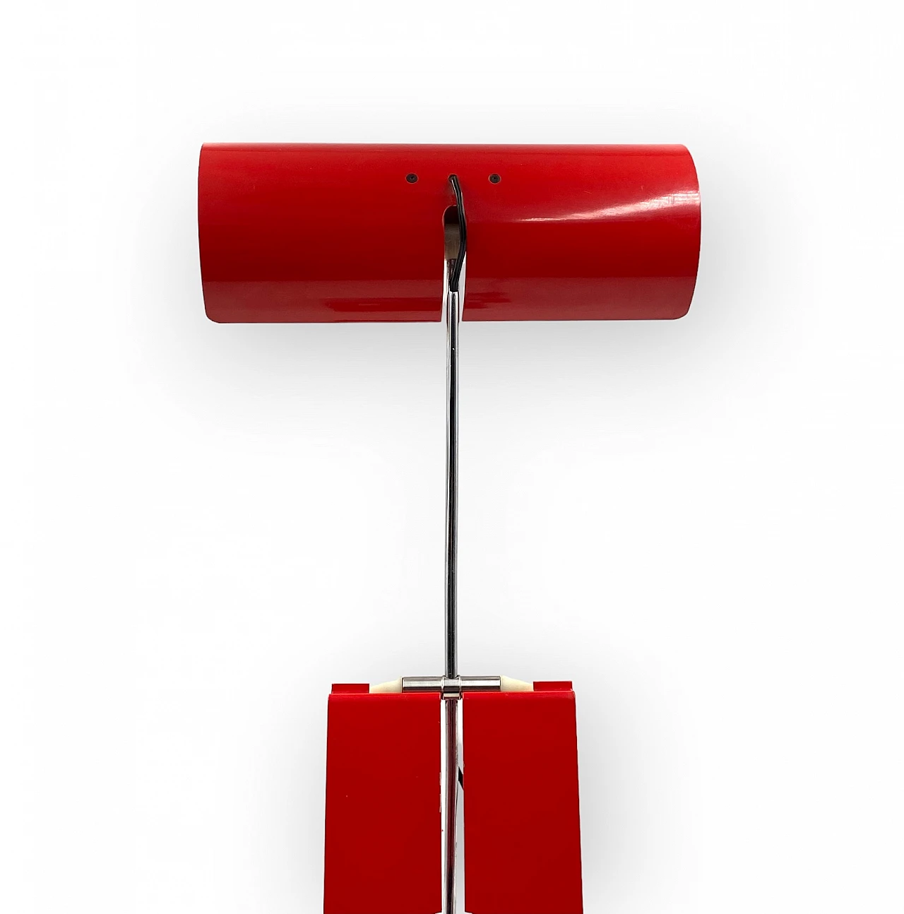 Red Picchio table lamp by Mauro Martini, 1970s 21
