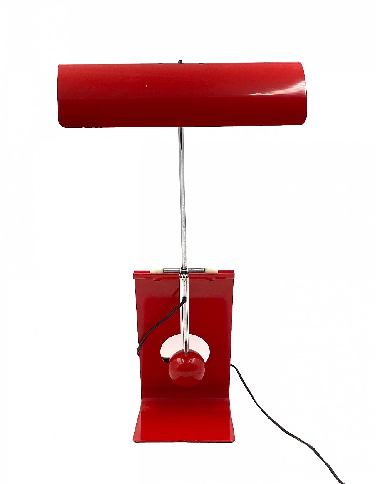 Red Picchio table lamp by Mauro Martini, 1970s 25