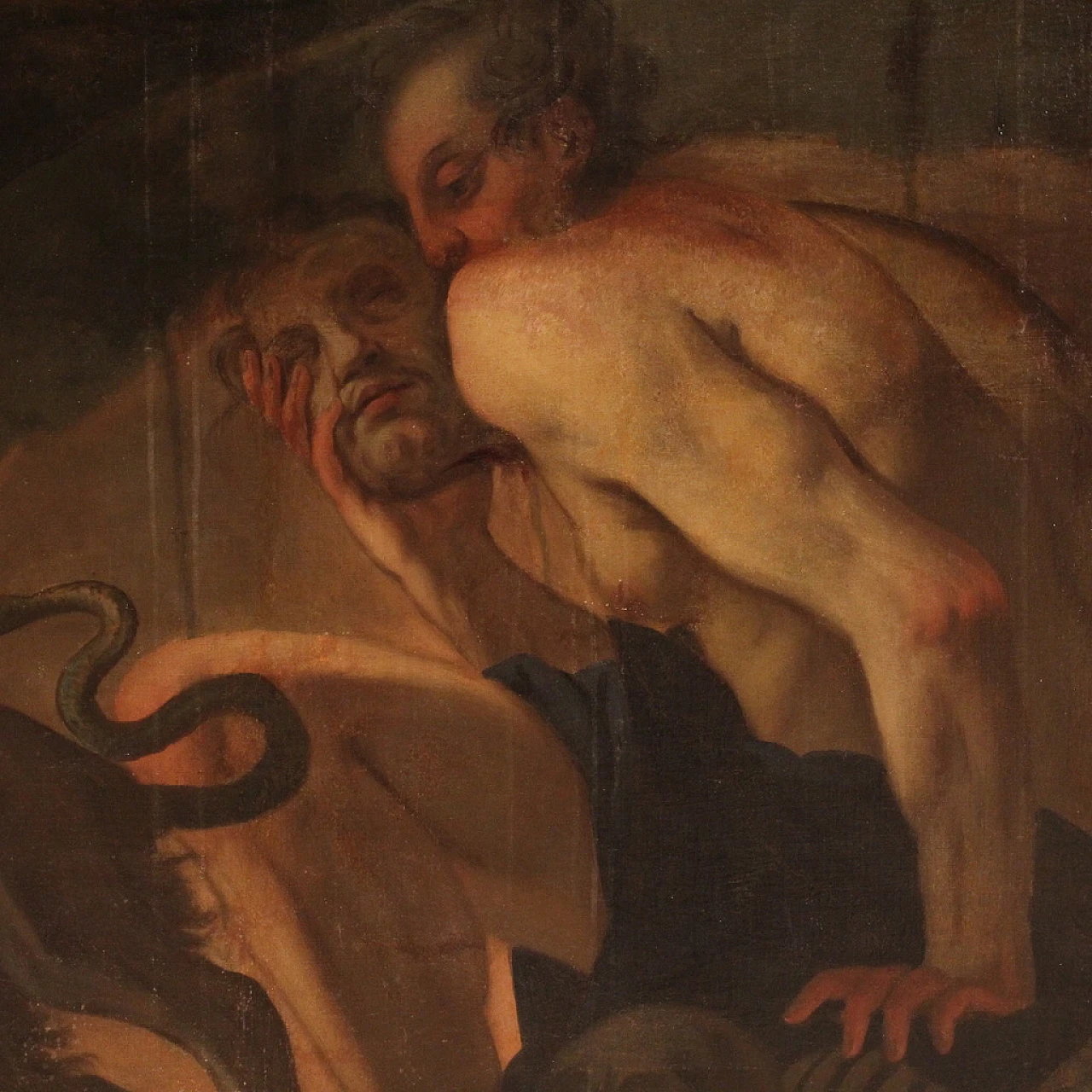 Psiche scende agli inferi, olio su tela, metà '600 12