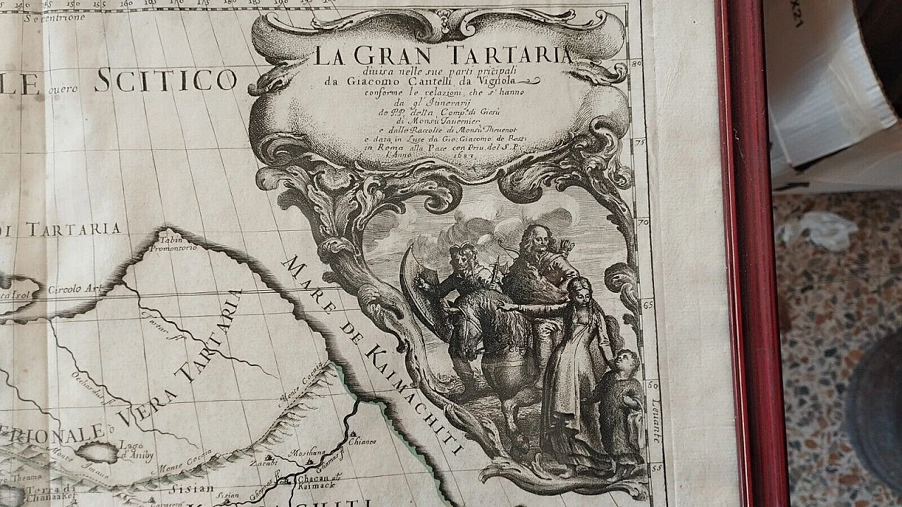 Mappa La Gran Tartaria di G. G. De Rossi e G. Cantelli, 1683 5