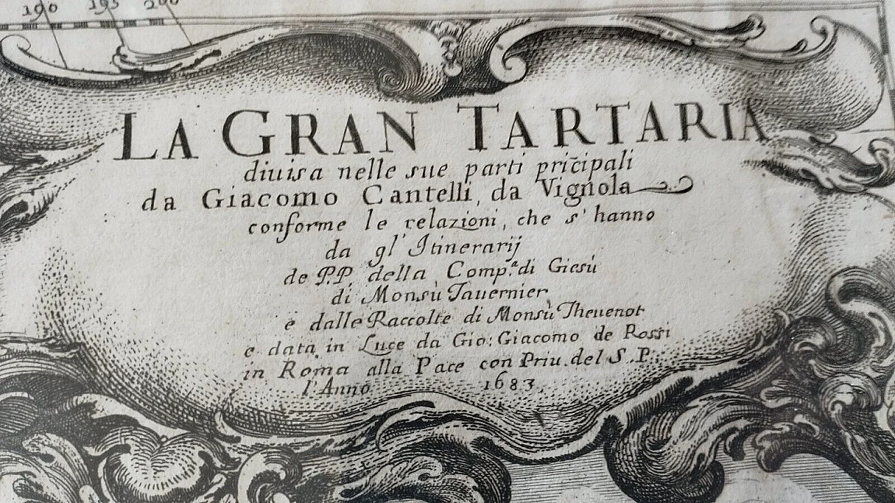 Mappa La Gran Tartaria di G. G. De Rossi e G. Cantelli, 1683 7
