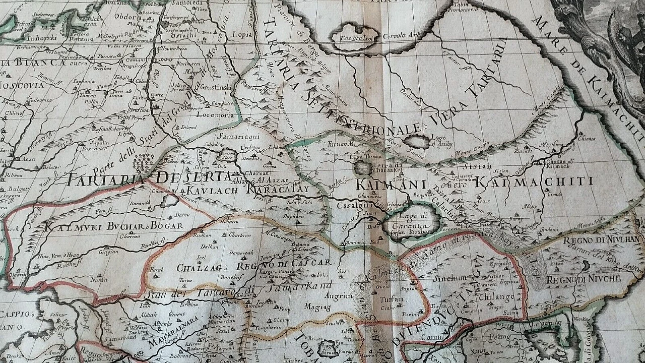 Mappa La Gran Tartaria di G. G. De Rossi e G. Cantelli, 1683 9