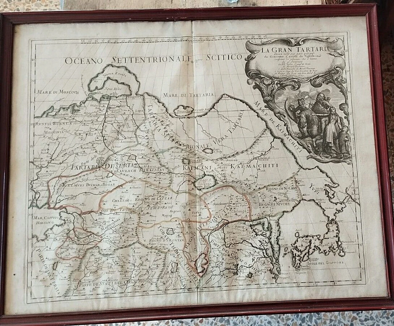 Mappa La Gran Tartaria di G. G. De Rossi e G. Cantelli, 1683 10
