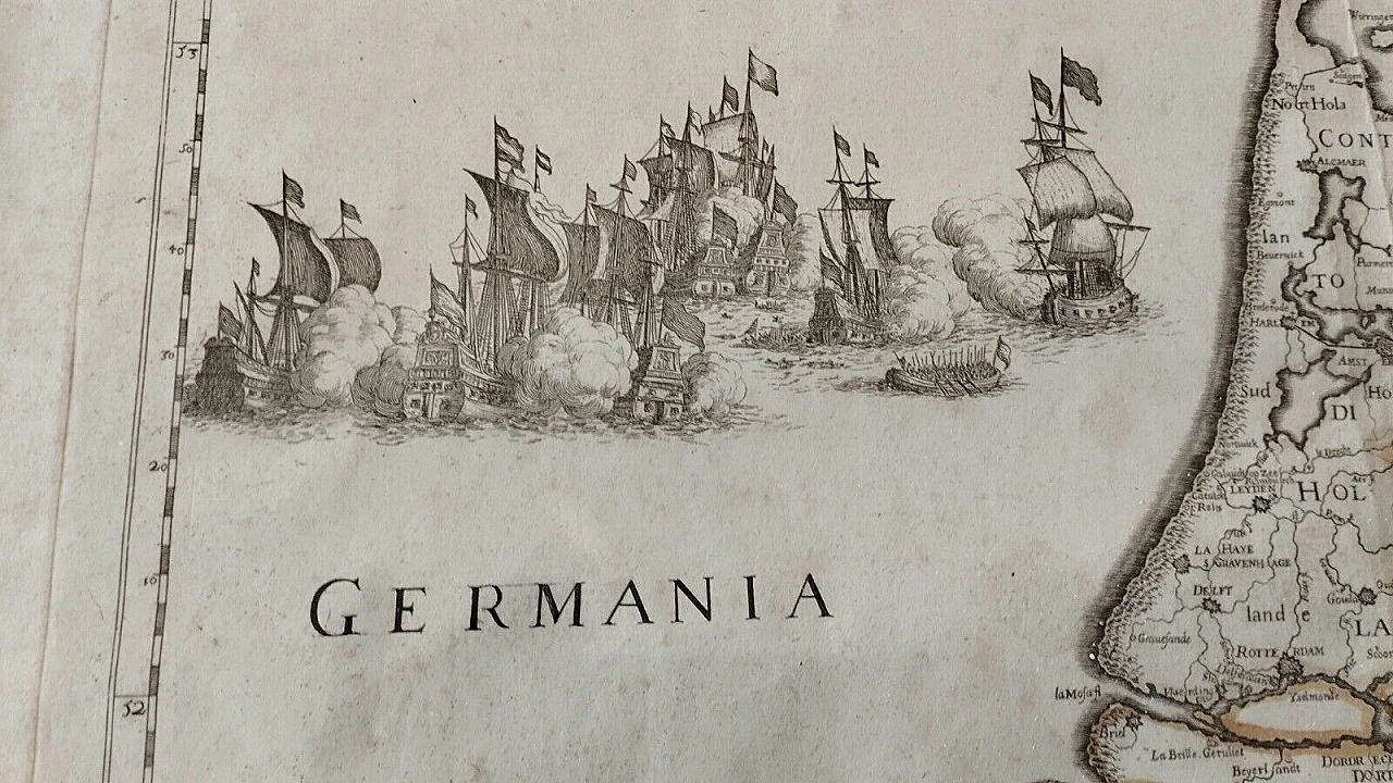 Mappa Province dei Paesi Bassi di G. G. De Rossi e G. Cantelli, 1672 5