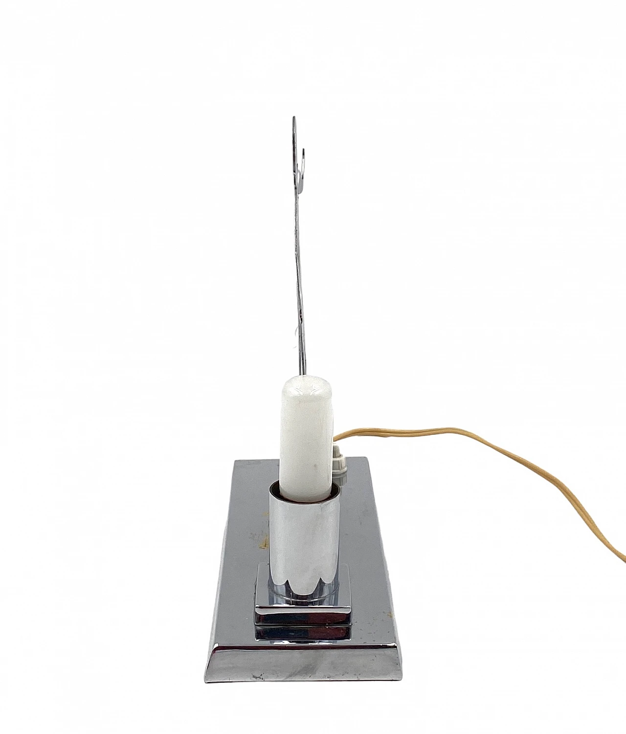 Lampada da tavolo con ballerina di charleston di LW Paris, anni '30 12