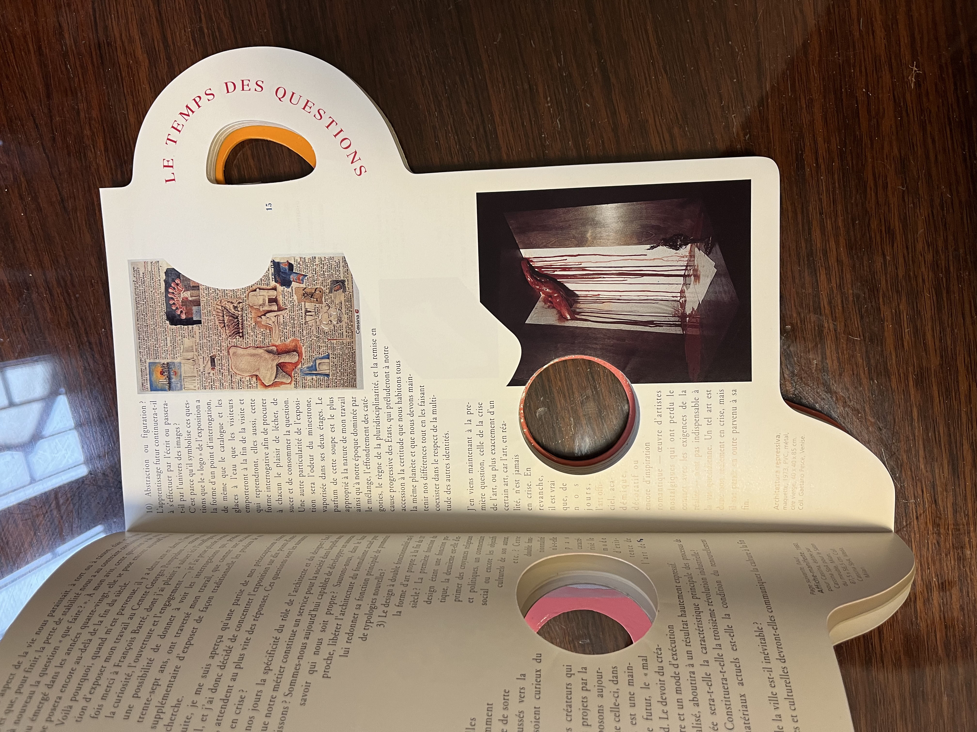 Book Le Temps Des Question by Gaetano di Pesce, 1996 | intOndo
