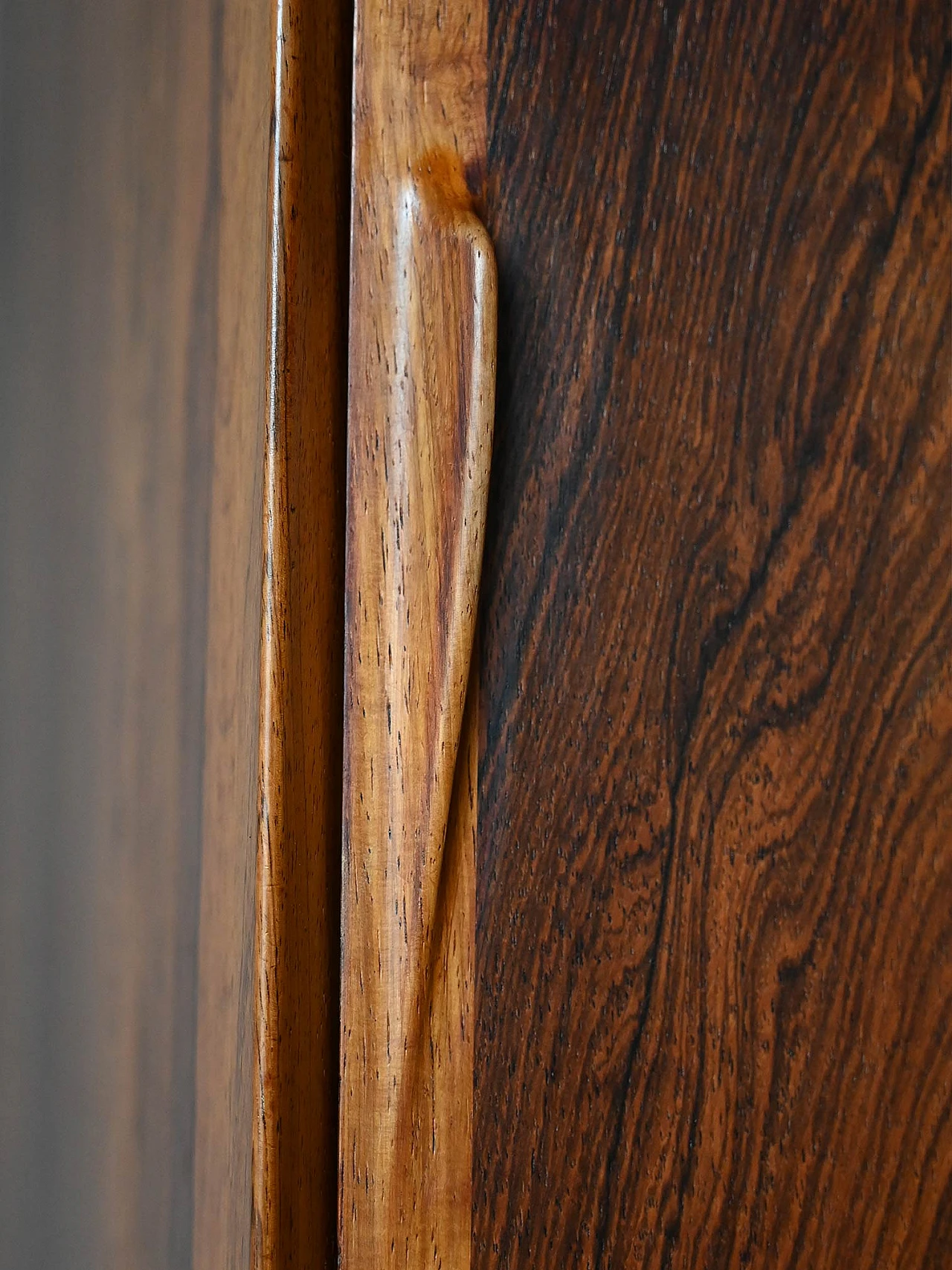 Danish rosewood sideboard with doors and drawers, 1960s 8