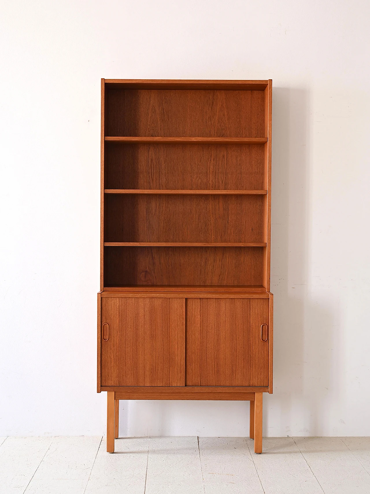 Swedish teak bookcase, 1960s 2