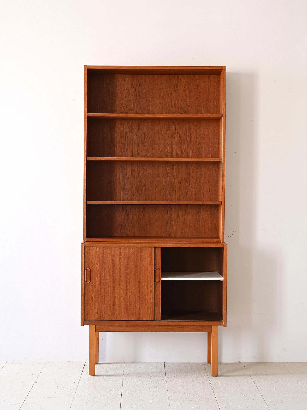 Swedish teak bookcase, 1960s 3