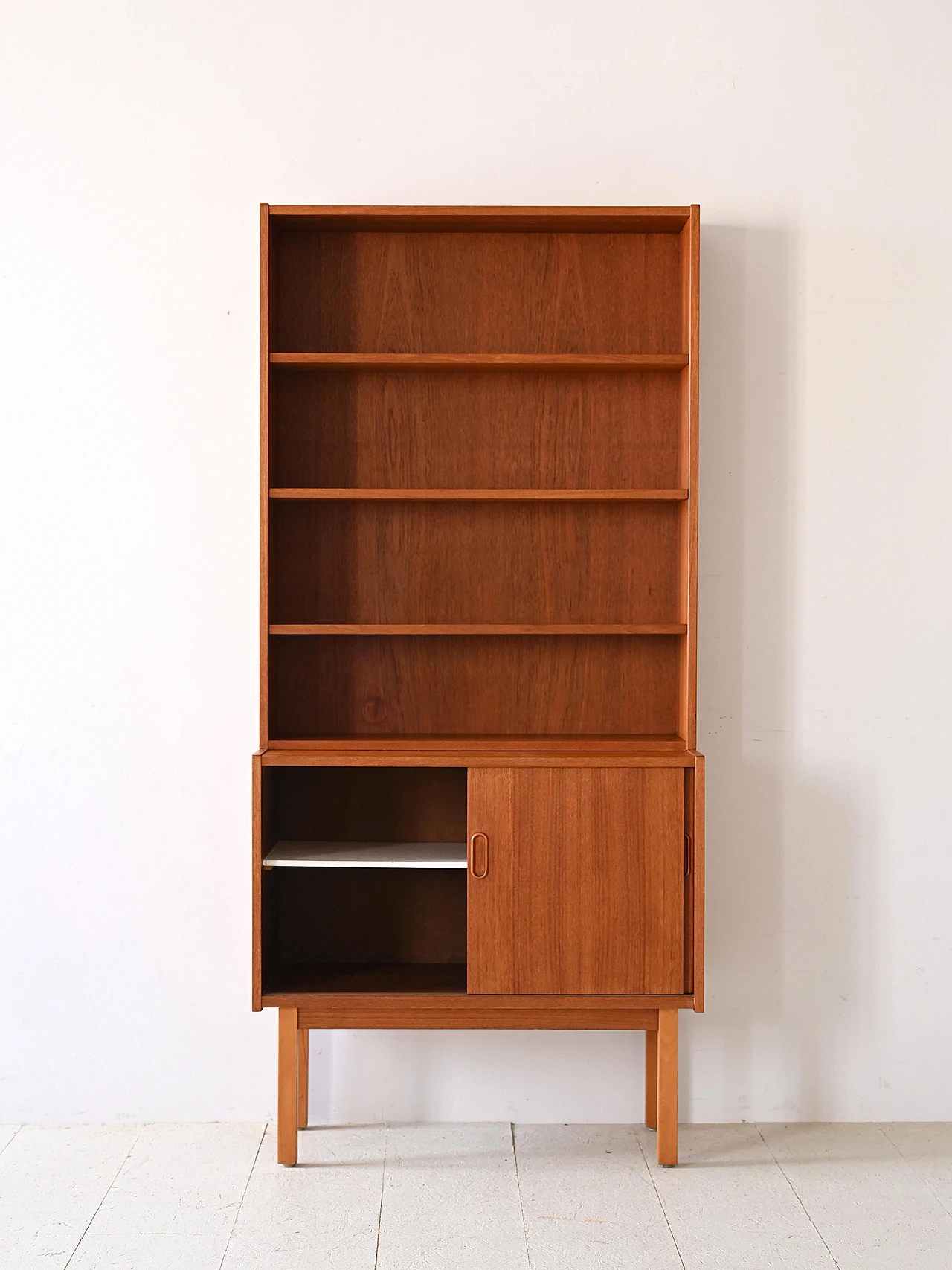 Swedish teak bookcase, 1960s 4