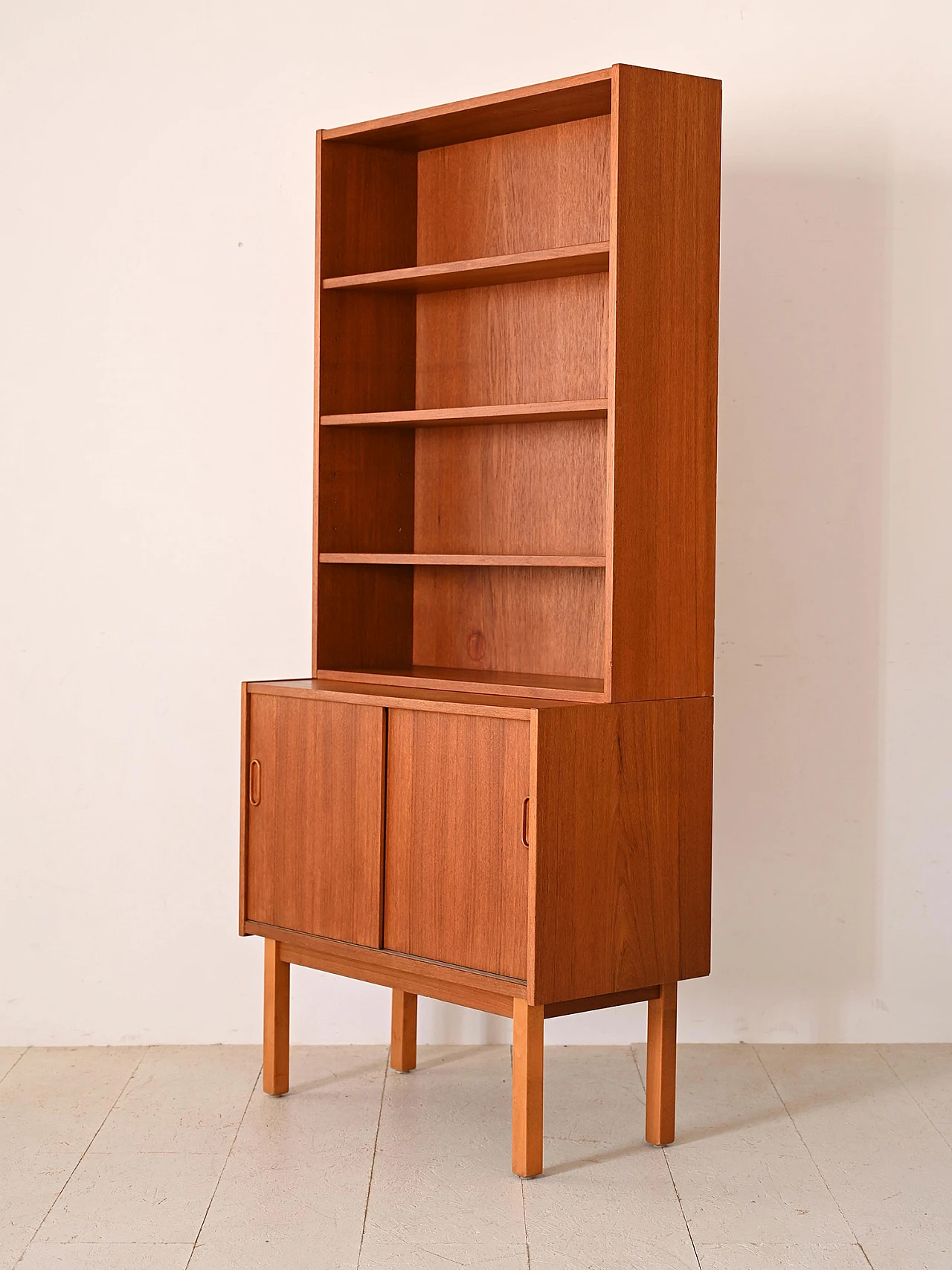 Swedish teak bookcase, 1960s 6