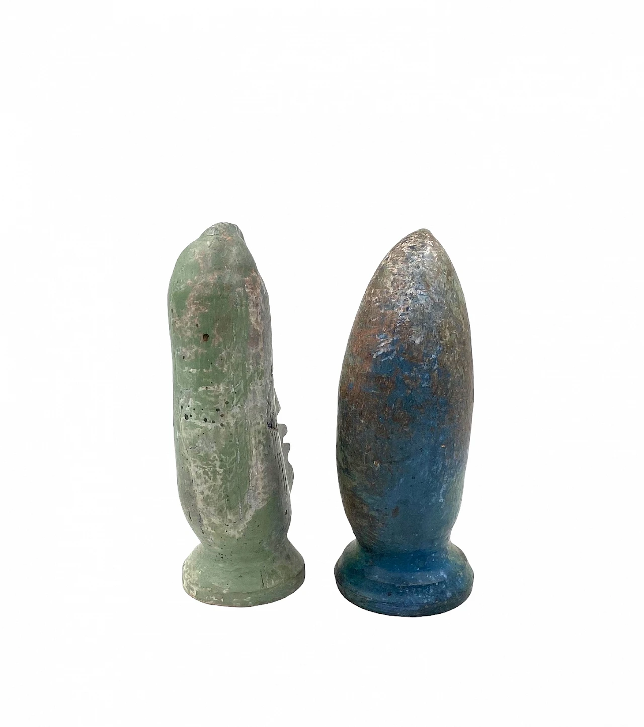 Loul Combres, Les Bisous, pair of ceramic sculptures, 1987 22
