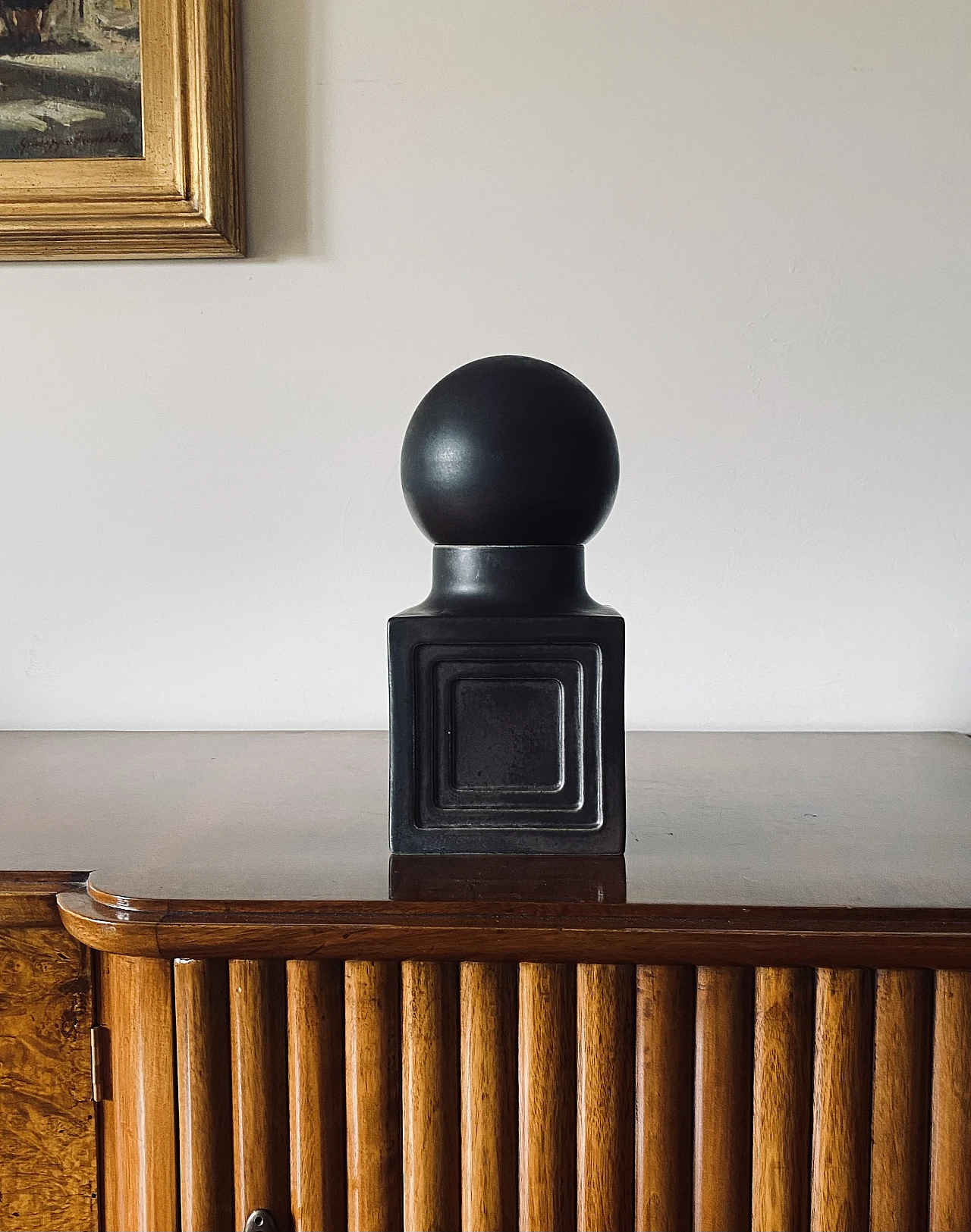 Ceramic vase with lid by Xavier Feal, 1960s 4