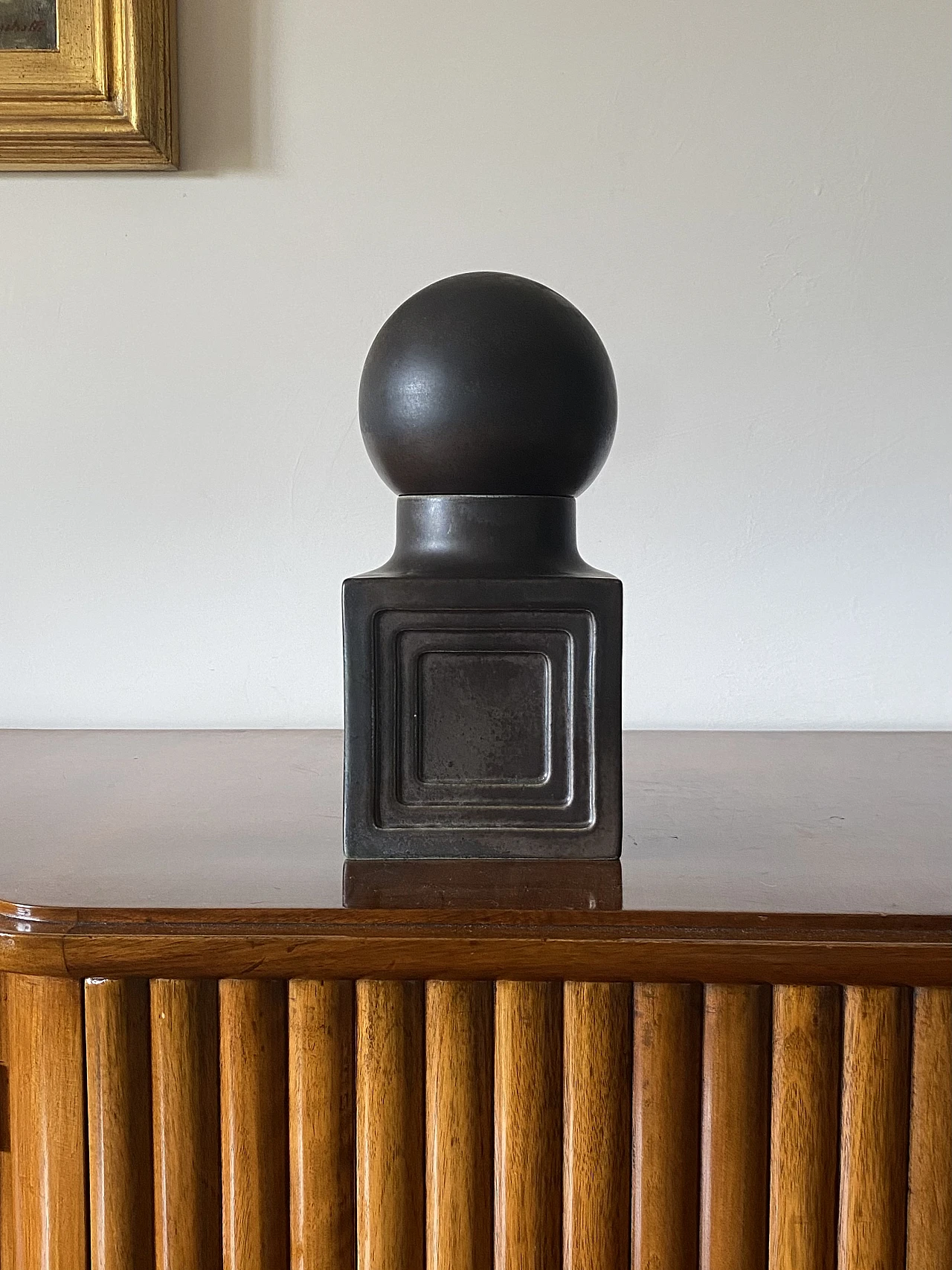 Ceramic vase with lid by Xavier Feal, 1960s 5