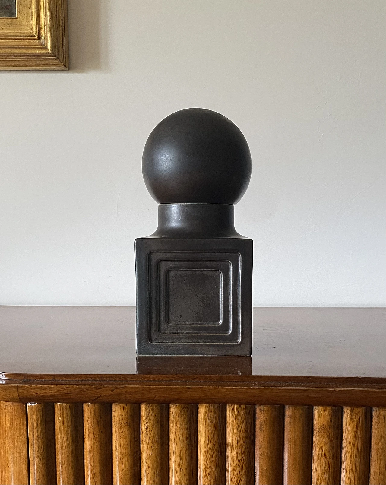 Ceramic vase with lid by Xavier Feal, 1960s 6