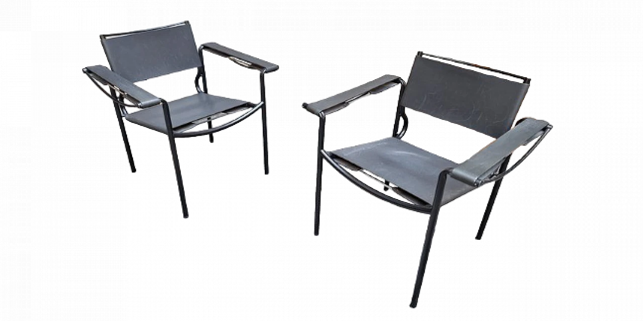 Pair of armchairs by Giandomenico Belotti for Alias, 1980s 8