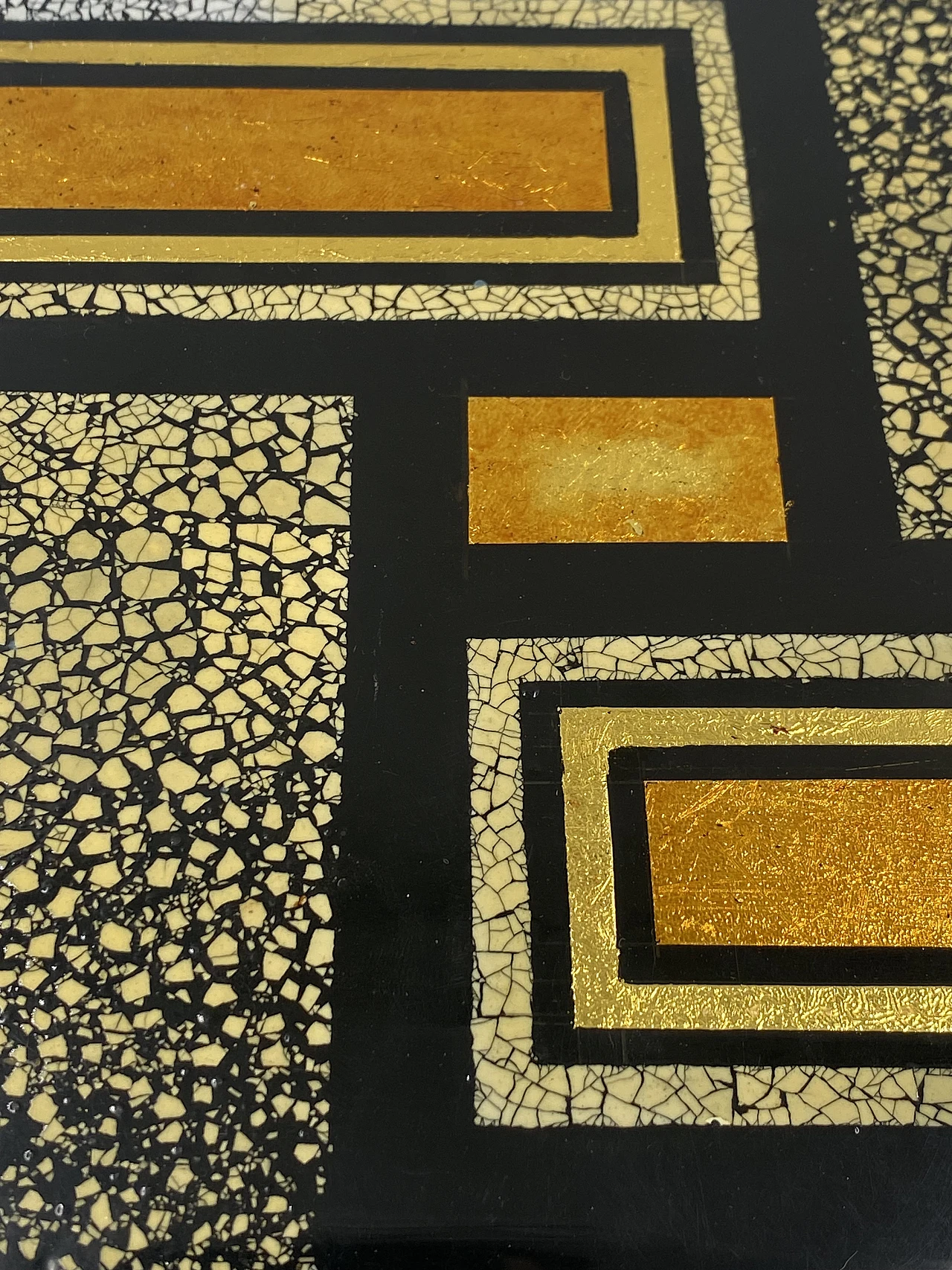 Art Deco lacquered box in the style of Jean Dunand, 1940s 22