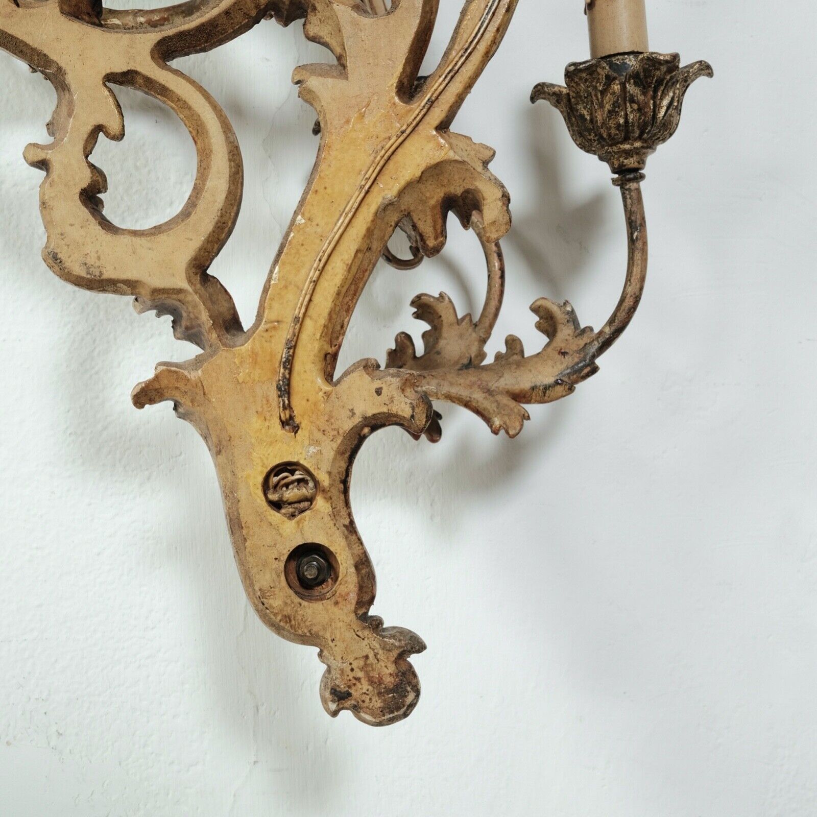 MUXSAM 4 pezzi in legno intagliato ad angolo non verniciato applique cornice decorazione porta decalcomanie 15 x 8 x 0,8 cm
