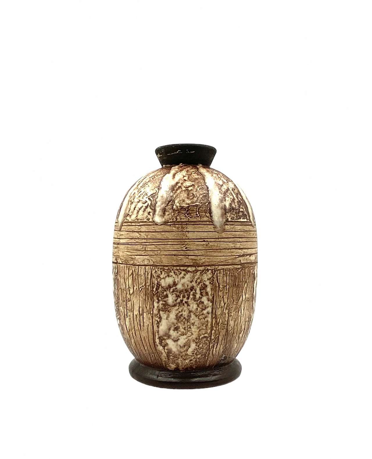 Art Deco ceramic vase by Louis Auguste Dage, 1930s 1