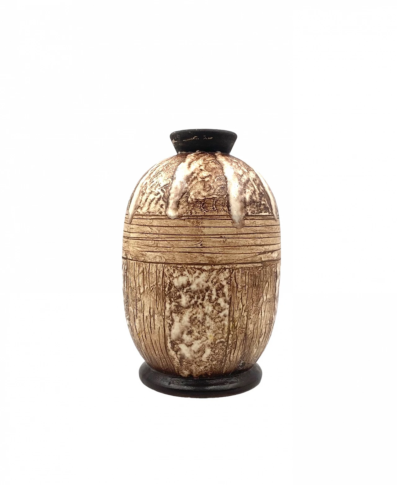 Art Deco ceramic vase by Louis Auguste Dage, 1930s 10